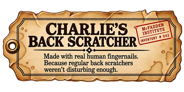 Charley's Back Scratcher description
